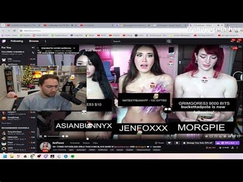 Twitch nudity meta continues with censor bars for topless。